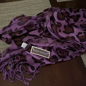 Purple scarf